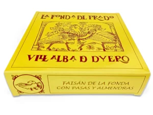 FAISÁN de LA FONDA con PASAS y ALMENDRAS