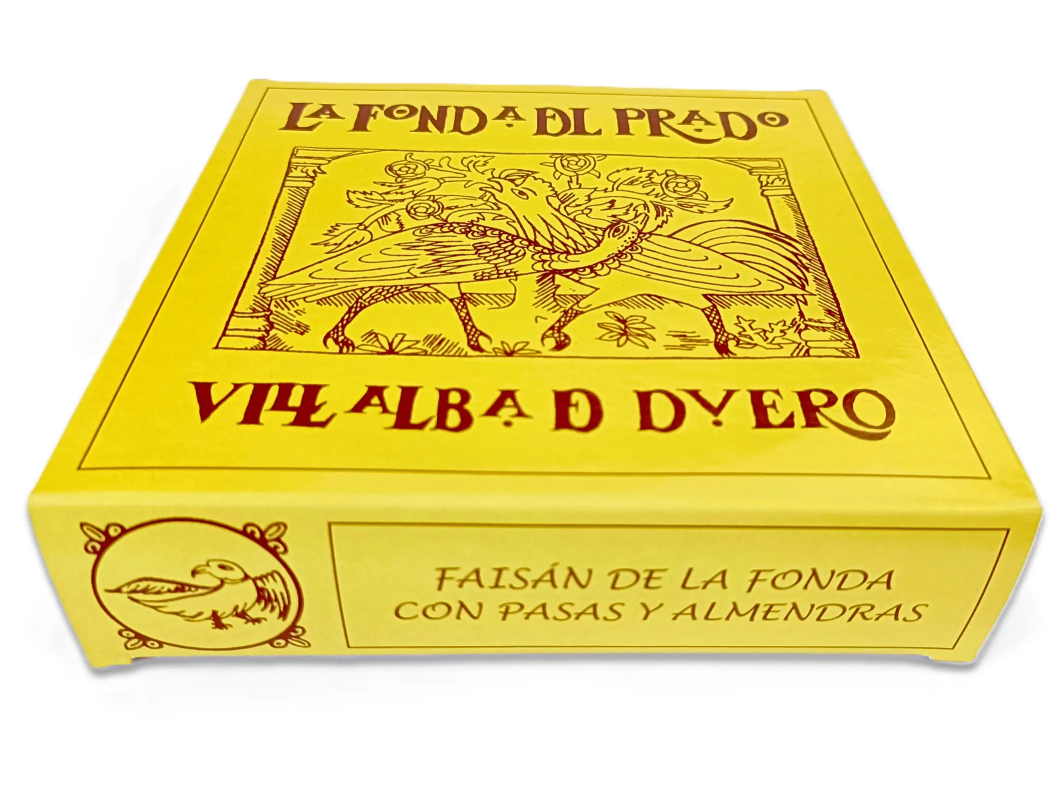 FAISÁN de LA FONDA con PASAS y ALMENDRAS