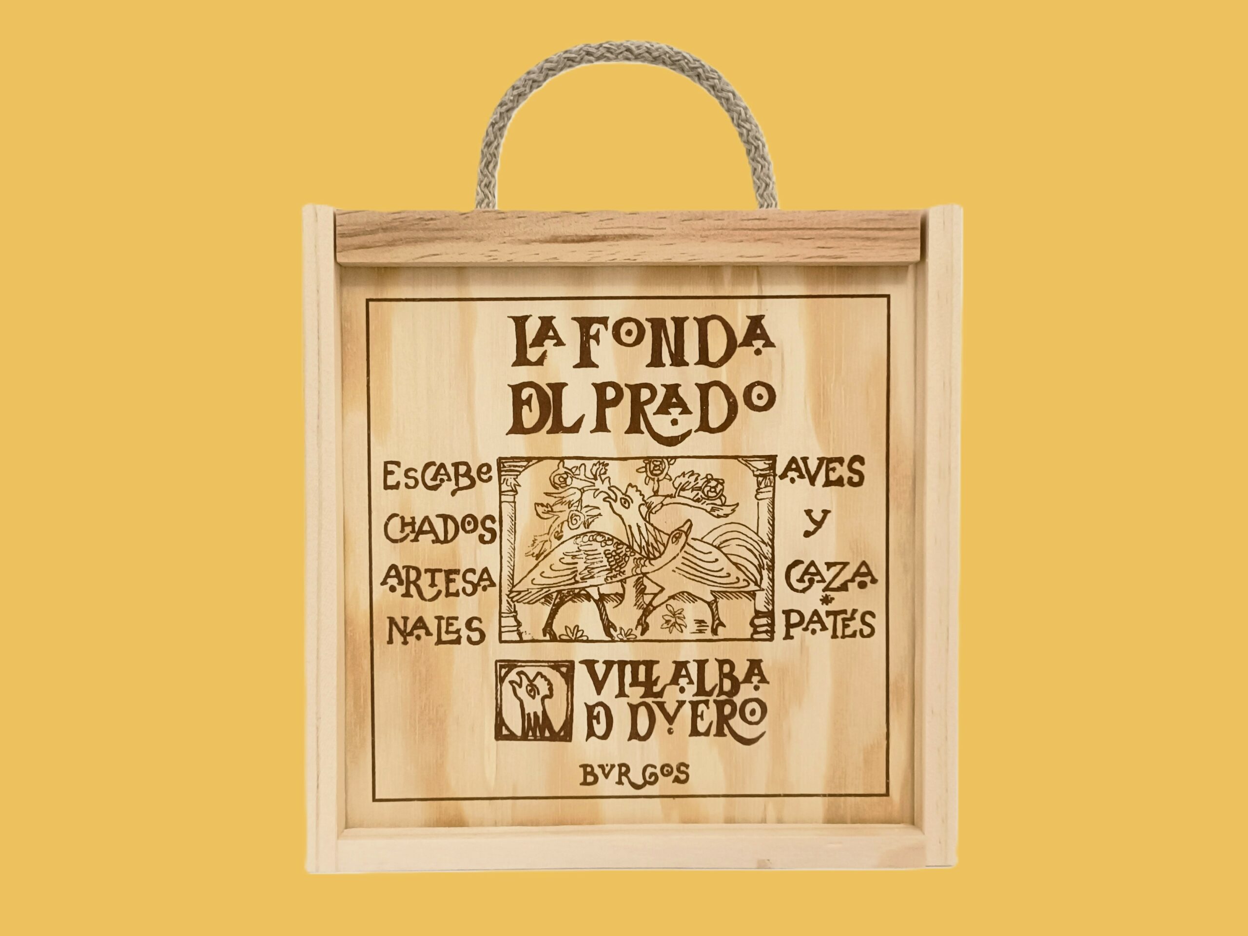 ESTUCHE de MADERA PEQUEÑO para 1 PRODUCTO